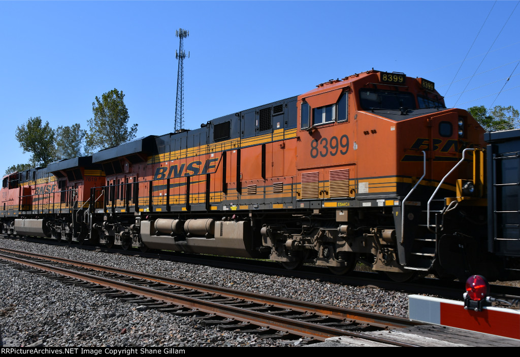 BNSF 8399 Roster 